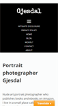 Mobile Screenshot of gjesdal.org